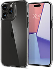 spigen air skin hybrid crystal clear for iphone 15 pro photo