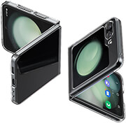 spigen air skin crystal clear for samsung galaxy z flip5 photo