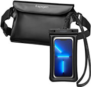spigen aqua shield waterproof floating case waterproof waist bag a621 set black photo