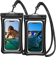 spigen aqua shield waterproof floating case a610 2 pack black photo