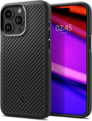 spigen core armor matte black for iphone 15 pro photo