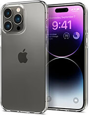 spigen crystal flex crystal clear for iphone 14 pro photo