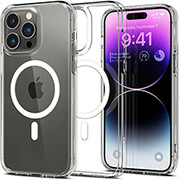 spigen crystal hybrid magsafe white for iphone 14 pro photo