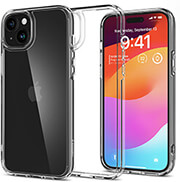 spigen crystal hybrid crystal clear for iphone 15 plus photo