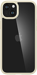 spigen crystal hybrid mute beige for iphone 15 plus photo