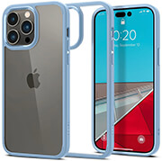 spigen crystal hybrid sierra blue for iphone 14 pro max photo