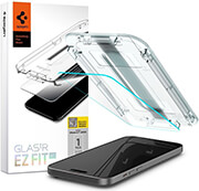 spigen glass tr ez fit hd 1 pack transparency for iphone 15 plus photo