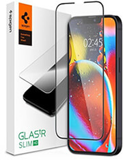 spigen glass tr ez fit transparency sensor open privacy 2 pack for iphone 14 13 pro 13 photo