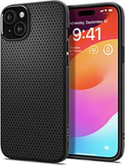 spigen liquid air matte black for iphone 15 photo