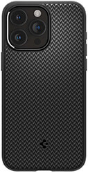 spigen mag armor magsafe matte black for iphone 15 pro photo