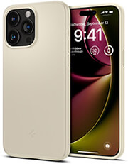 spigen thin fit mute beige for iphone 15 pro photo