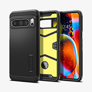 spigen tough armor black for google pixel 8 pro photo spigen tough armor black for google pixel 8 pro photo