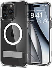 spigen ultra hybrid s magsafe crystal clear for iphone 15 pro max photo