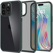 spigen ultra hybrid frost green for iphone 15 pro max photo