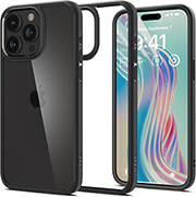 spigen ultra hybrid matte black for iphone 15 pro max photo