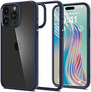 spigen ultra hybrid navy blue for iphone 15 pro max photo