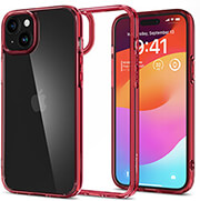 spigen ultra hybrid red crystal for iphone 15 photo