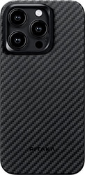 pitaka magez 4 1500d case black grey twill for iphone 15 pro max photo