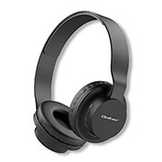 qoltec loud wave wireless headphones with microphone bt 50 jl black photo