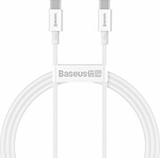 Baseus Superior Series Type-c To Type-c Pd 100W 1M White