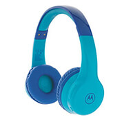 motorola moto jr300 bl mple asyrmata on ear bluetooth paidika akoystika me splitter photo