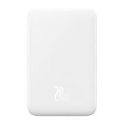 baseus magnetic mini wireless powerbank 5000mah 20w white photo