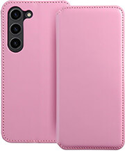 thiki dual pocket book for samsung s24 light pink photo
