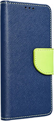 thiki fancy book case for samsung s24 navy lime photo