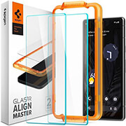 spigen glass align master clear 2 pack for google pixel 7a photo