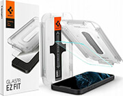 spigen iphone 14 plus 13 pro max glastr ez fit hd sensor opening type 1p photo