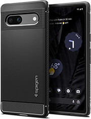 spigen rugged armor black for google pixel 7a photo