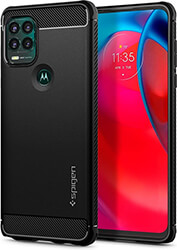 spigen rugged armor black for motorola moto g stylus 5g photo