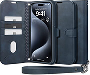 spigen wallet s pro navy for iphone 15 pro photo