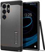 spigen tough armor gunmetal for samsung galaxy s24 ultra photo