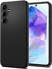 spigen liquid air matte black for samsung galaxy a55 photo