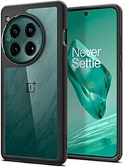spigen ultra hybrid matte black for oneplus 12 photo