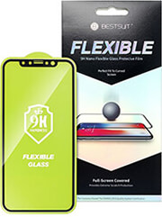 bestsuit flexible hybrid glass 5d for apple iphone 14 pro max black photo