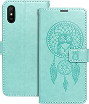 mezzo book case for xiaomi redmi 9at redmi 9a dreamcatcher green photo