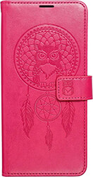 mezzo book case for xiaomi redmi note 13 4g dreamcatcher magenta photo