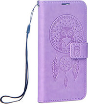 mezzo book case for xiaomi redmi note 13 5g dreamcatcher purple photo