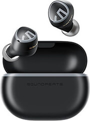 soundpeats bluetooth earphones mini hs black photo