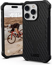 uag essential armor magsafe black for iphone 14 pro photo