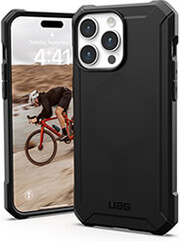 uag essential armor magsafe black for iphone 15 pro max photo