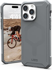 uag essential armor magsafe silver for iphone 15 pro max photo
