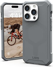 uag essential armor magsafe silver for iphone 15 pro photo