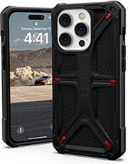 uag monarch kevlar black for iphone 14 pro photo