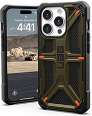 uag monarch kevlar element green for iphone 15 pro photo