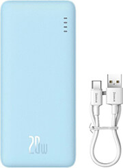 baseus power bank airpow fast charge 20000mah 20w galaxy blue