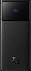 baseus star lord digital display fast charging power bank 30000mah 30w cluster black photo