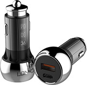 ldnio c1 usb usb c car charger microusb cable photo